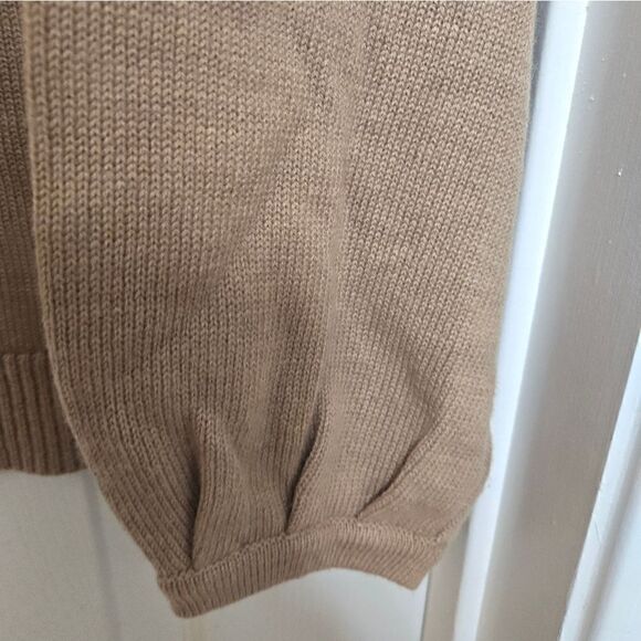 Banana Republic Factory Wool Blend Blouson Sleeve Sweater Small - Picture 3 of 13